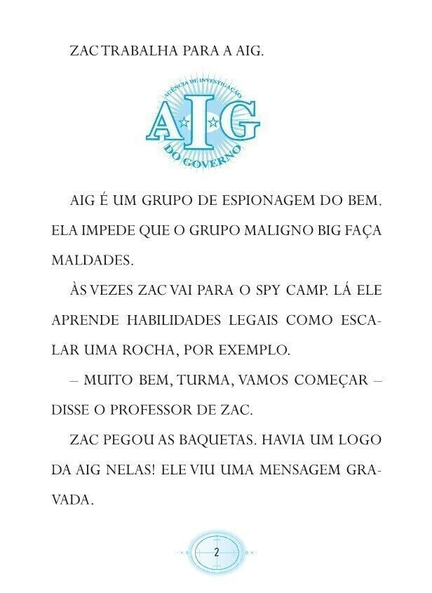 Zac Power Spy Camp - Zac Decifra Códigos - Editora Fundamento livro_infantil