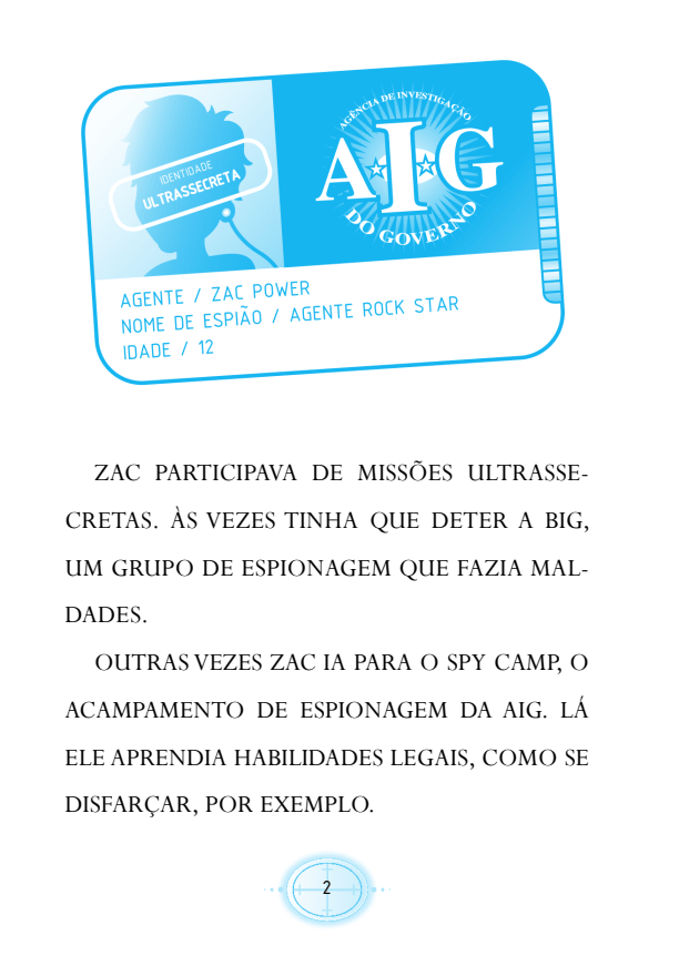 Zac Power Spy Camp - Zac Nas Alturas - Editora Fundamento livro_infantil