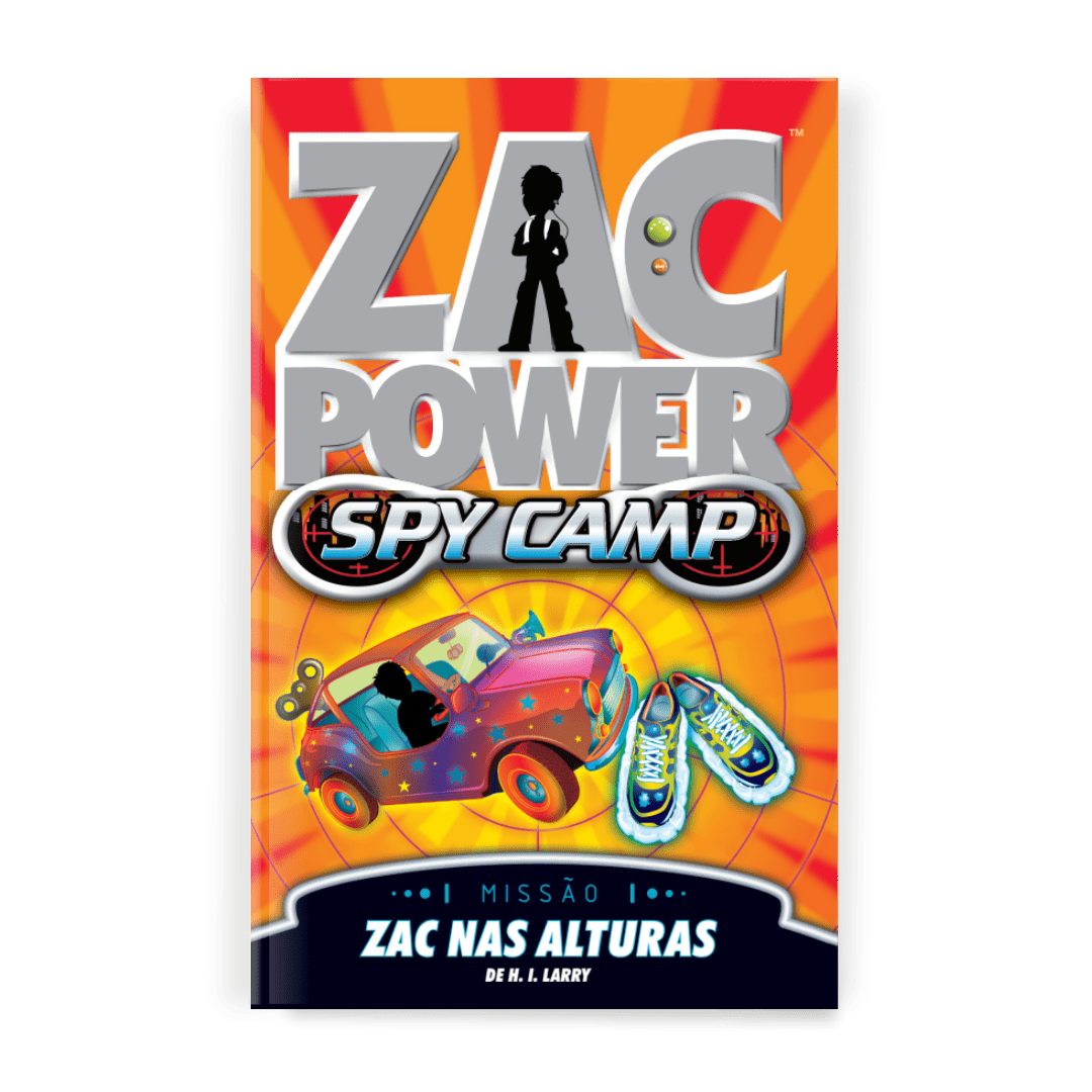 Zac Power Spy Camp - Zac Nas Alturas - Editora Fundamento livro_infantil