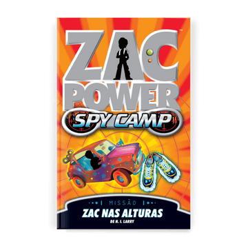 Zac Power Spy Camp - Zac Nas Alturas - Editora Fundamento livro_infantil