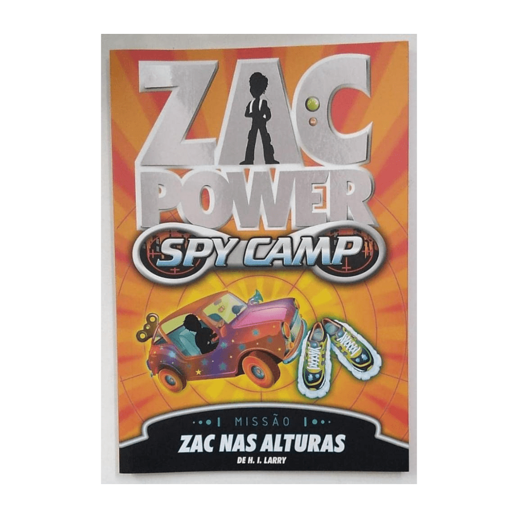 Zac Power Spy Camp - Zac Nas Alturas - Editora Fundamento livro_infantil
