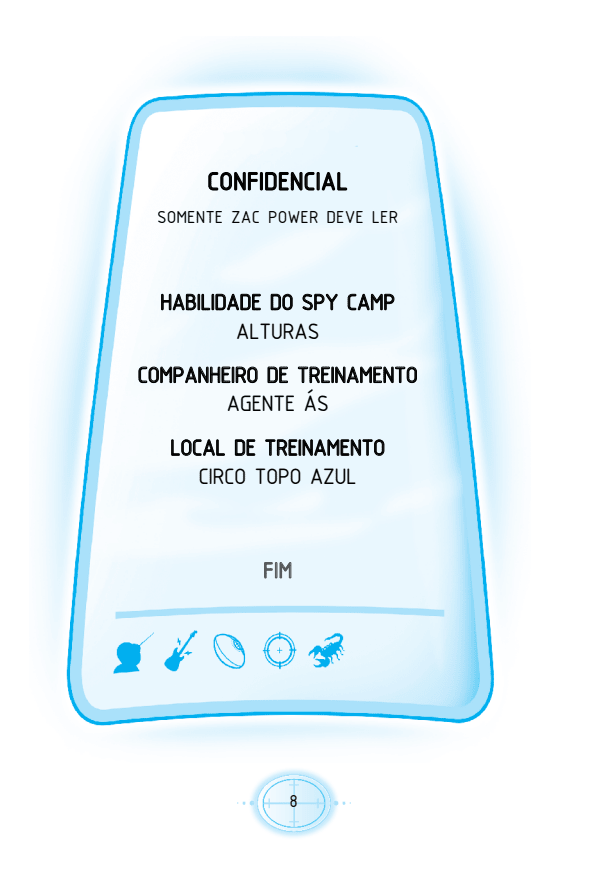 Zac Power Spy Camp - Zac Nas Alturas - Editora Fundamento livro_infantil