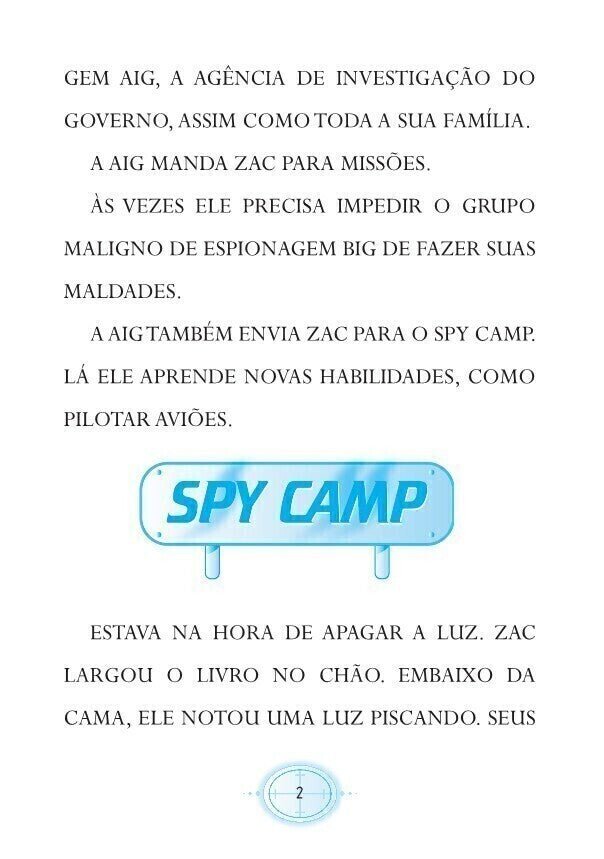 Zac Power Spy Camp - Zac no Calor - Editora Fundamento livro_infantil