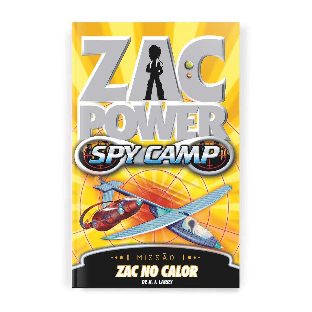 Zac Power Spy Camp - Zac no Calor - Editora Fundamento livro_infantil
