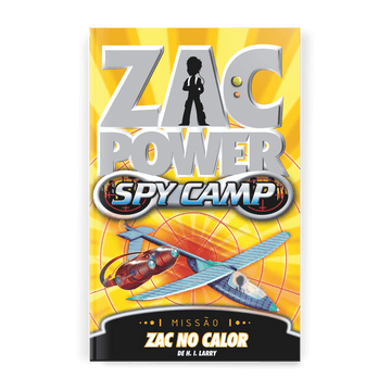 Zac Power Spy Camp - Zac no Calor - Editora Fundamento livro_infantil