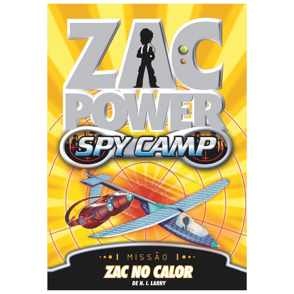 Zac Power Spy Camp - Zac no Calor - Editora Fundamento livro_infantil