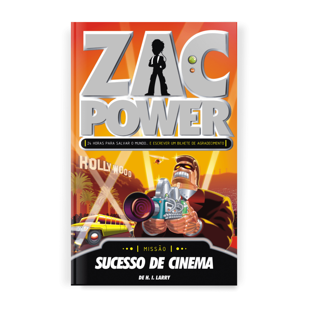 Zac Power - Sucesso de Cinema - Editora Fundamento livro_infantil
