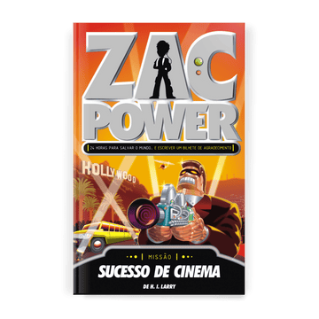 Zac Power - Sucesso de Cinema - Editora Fundamento livro_infantil