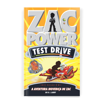 Zac Power Test Drive - a Aventura Movediça de Zac - Editora Fundamento livro_infantil