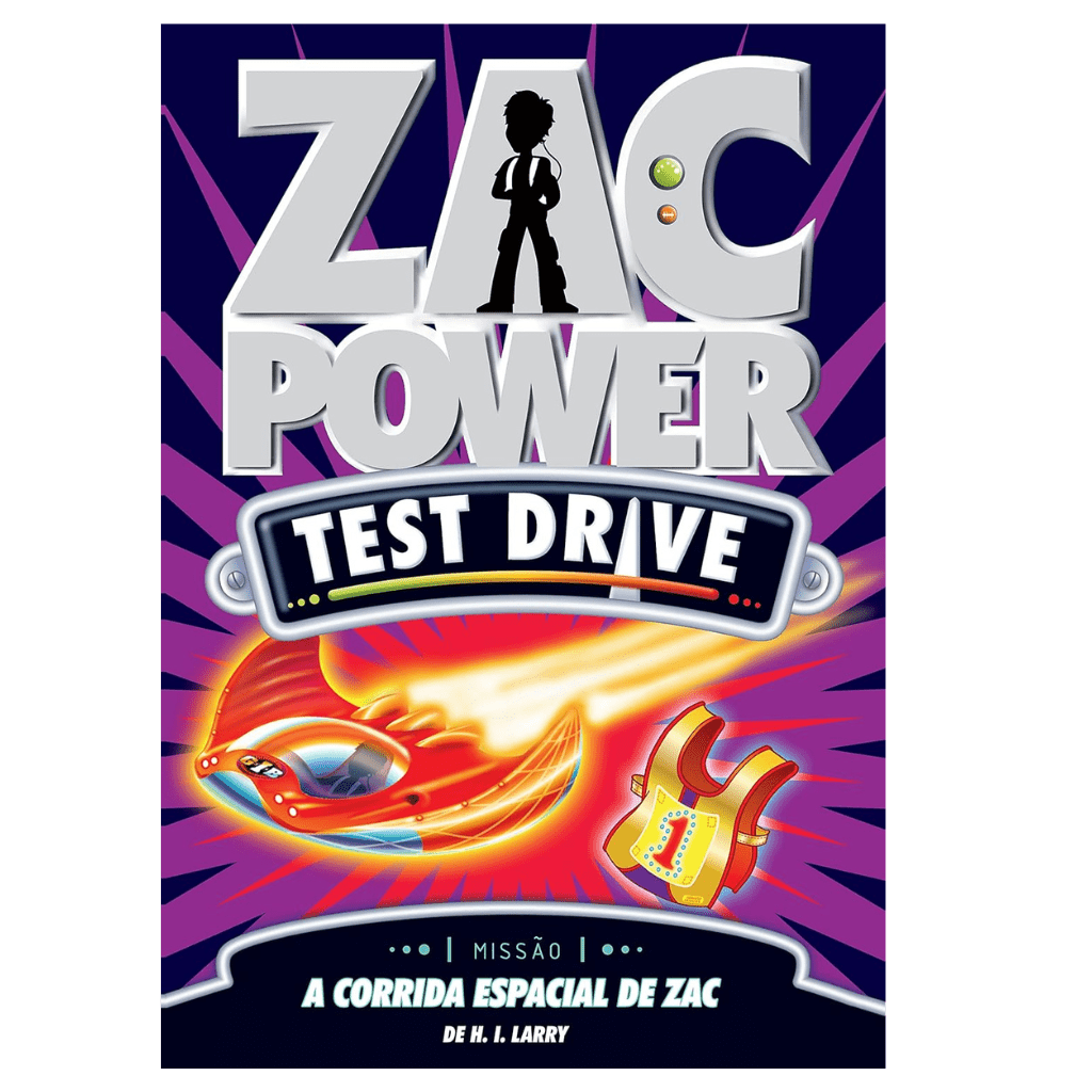 Zac Power Test Drive - a Corrida Espacial de Zac - Editora Fundamento livro_infantil