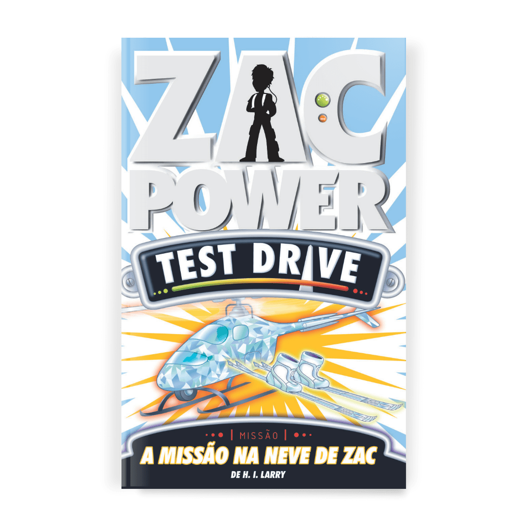 Zac Power Test Drive - a Missão na Neve de Zac - Editora Fundamento livro_infantil