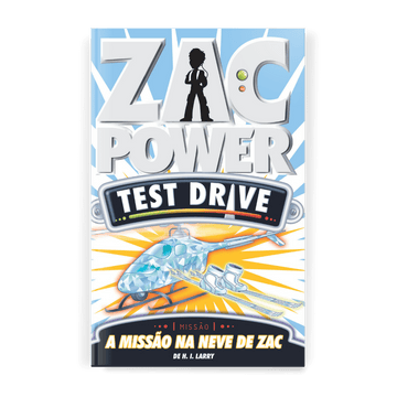 Zac Power Test Drive - a Missão na Neve de Zac - Editora Fundamento livro_infantil