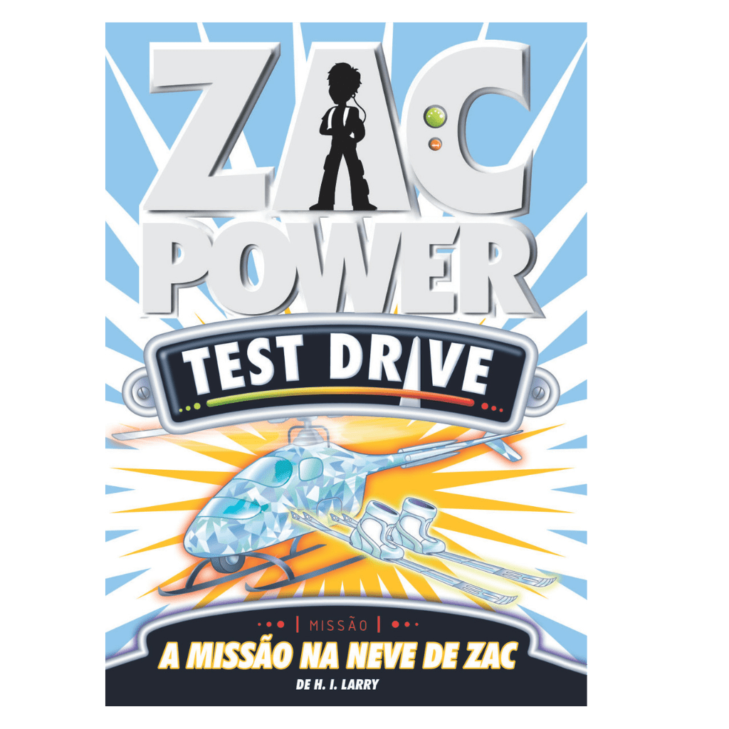 Zac Power Test Drive - a Missão na Neve de Zac - Editora Fundamento livro_infantil
