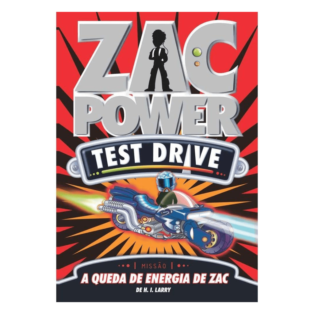 Zac Power Test Drive - a Queda de Energia de Zac - Editora Fundamento livro_infantil