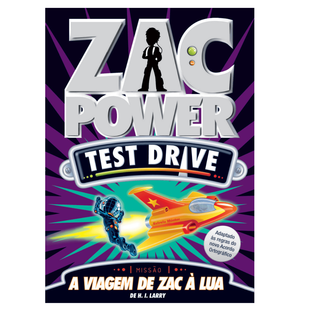 Zac Power Test Drive - a Viagem de Zac À Lua - Editora Fundamento livro_infantil