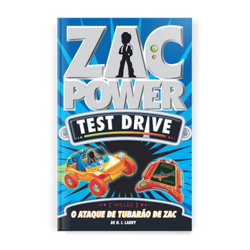 Zac Power Test Drive - o Ataque de Tubarão de Zac - Editora Fundamento livro_infantil