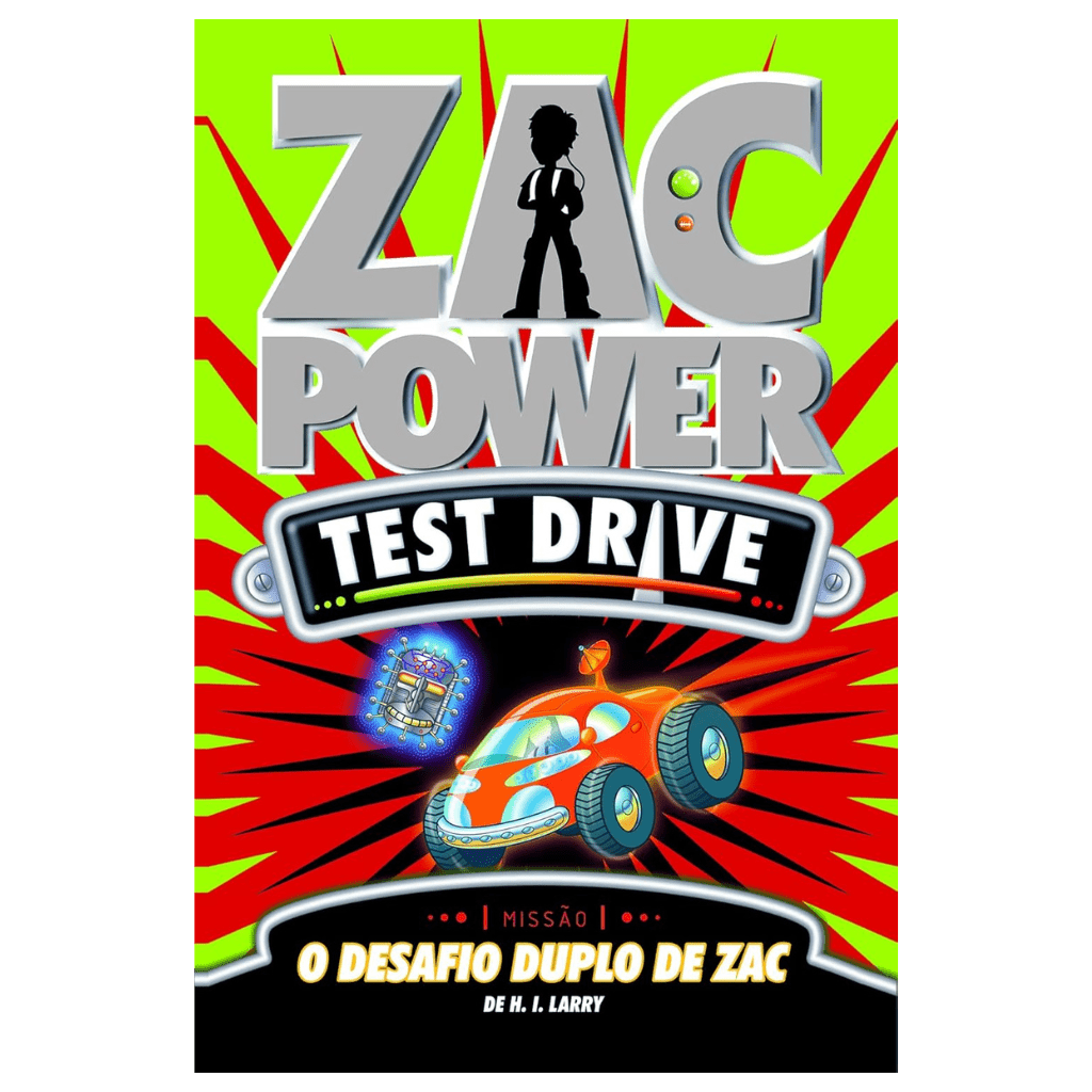 Zac Power Test Drive - o Desafio Duplo de Zac - Editora Fundamento livro_infantil