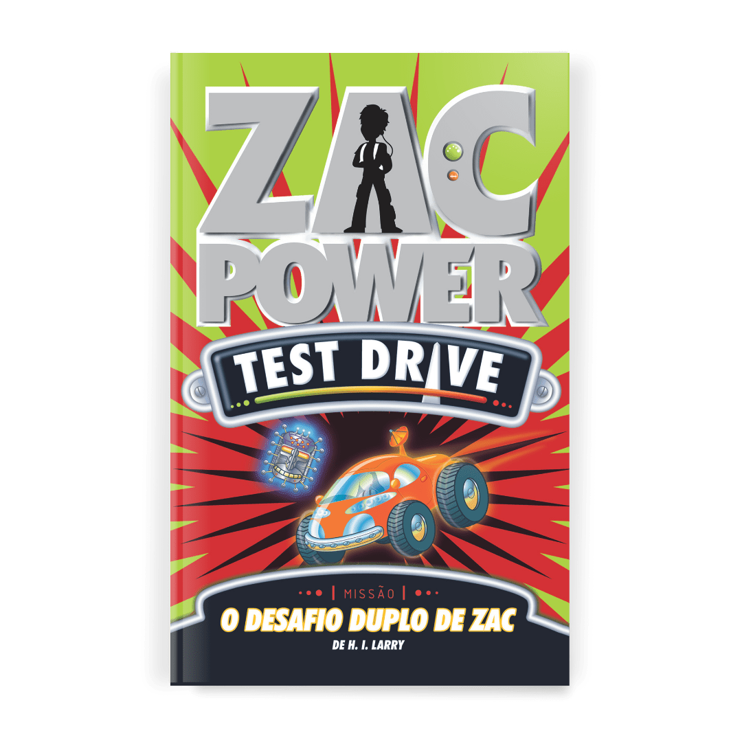 Zac Power Test Drive - o Desafio Duplo de Zac - Editora Fundamento livro_infantil
