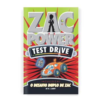 Zac Power Test Drive - o Desafio Duplo de Zac - Editora Fundamento livro_infantil