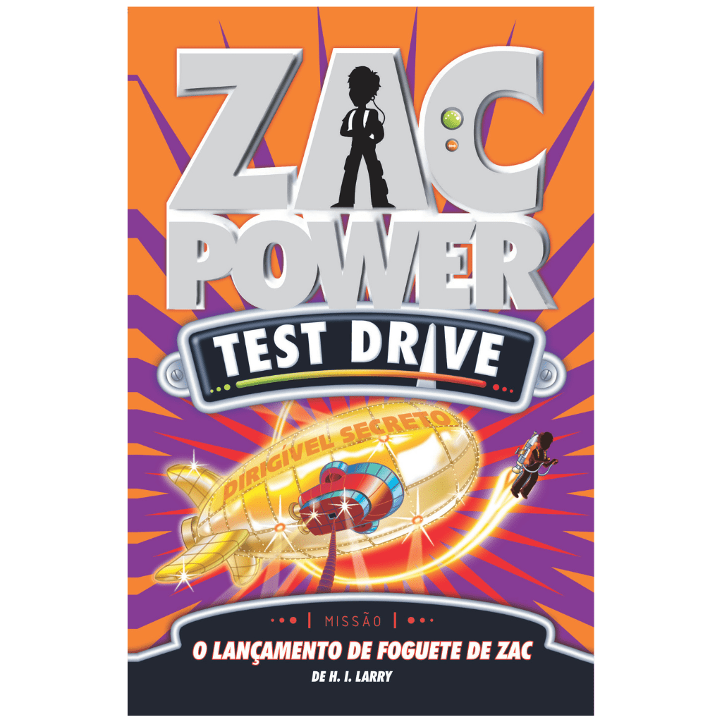 Zac Power Test Drive - o Lançamento de Foguete de Zac - Editora Fundamento livro_infantil