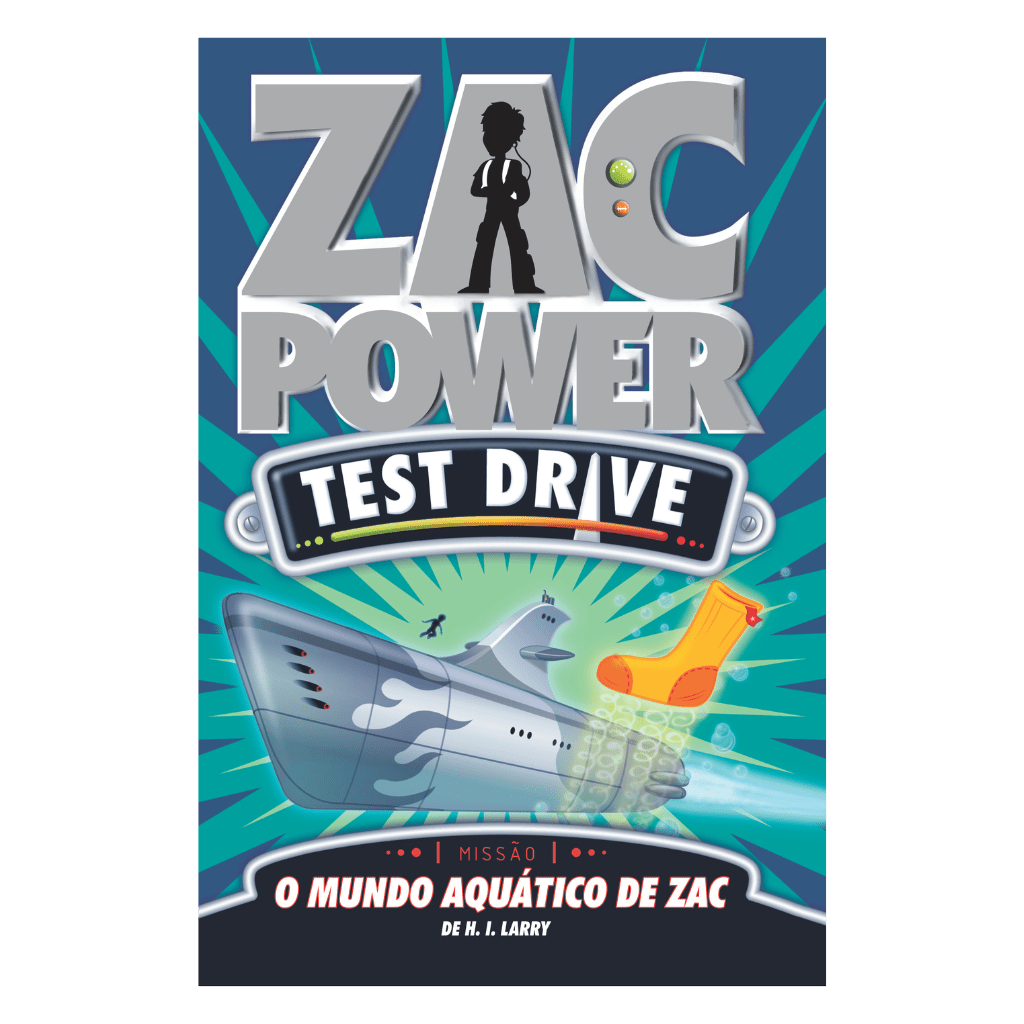 Zac Power Test Drive - o Mundo Aquático de Zac - Editora Fundamento livro_infantil