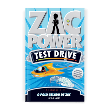 Zac Power Test Drive - o Polo Gelado de Zac - Editora Fundamento livro_infantil