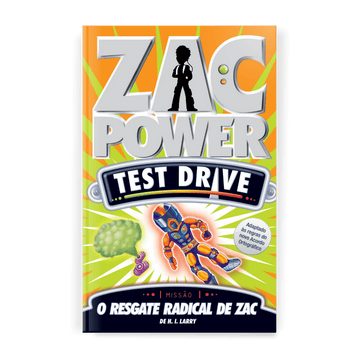 Zac Power Test Drive - o Resgate Radical de Zac - Editora Fundamento livro_infantil