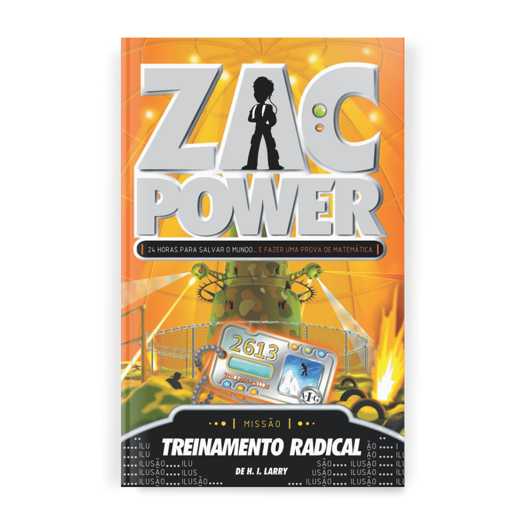 Zac Power - Treinamento Radical - Editora Fundamento livro_infantil