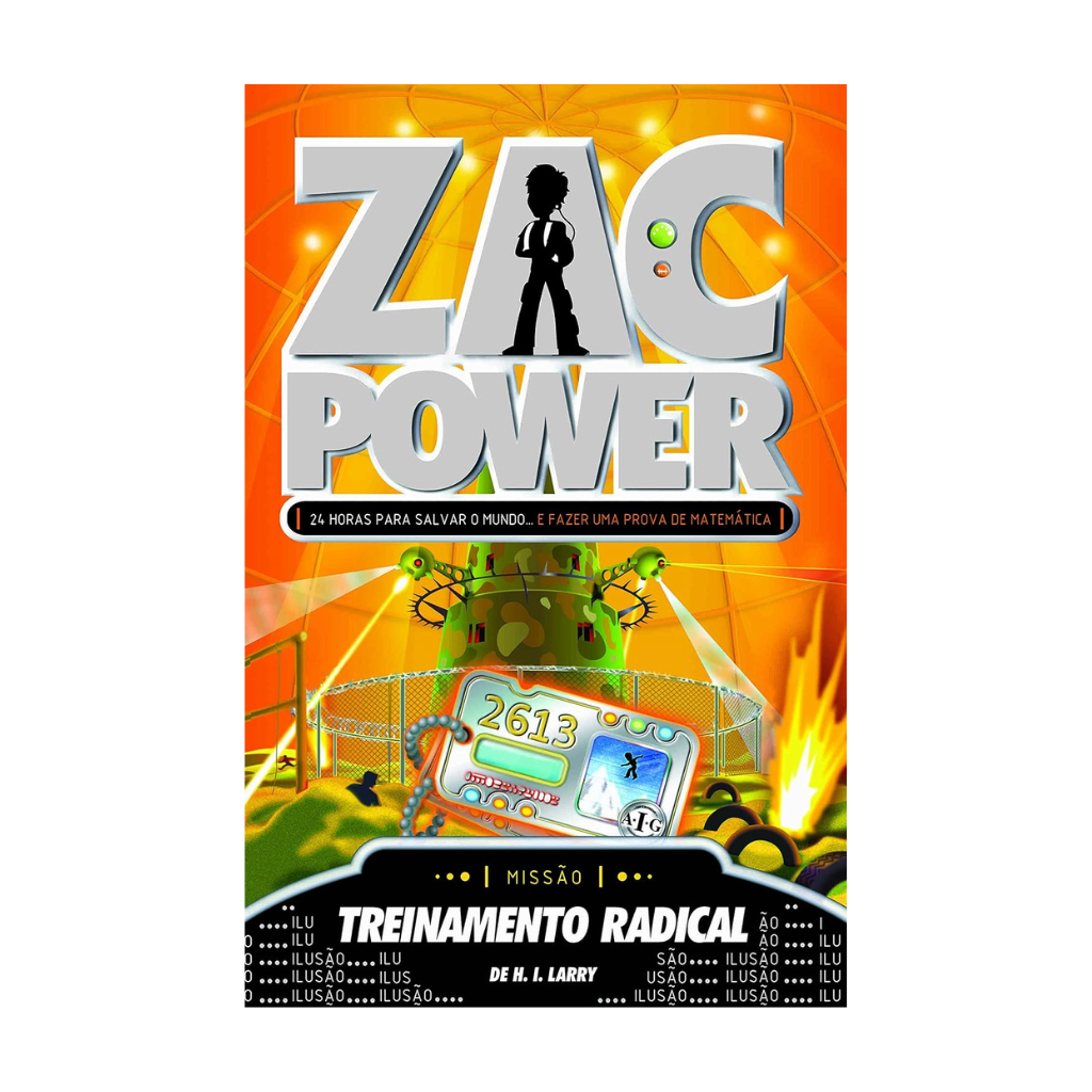 Zac Power - Treinamento Radical - Editora Fundamento livro_infantil