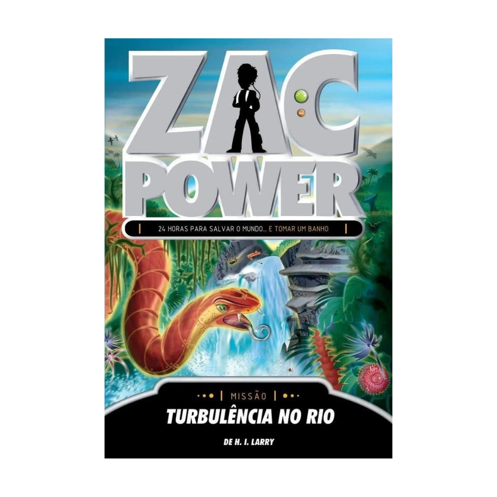 Zac Power - Turbulência no Rio - Editora Fundamento livro_infantil