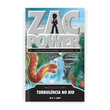 Zac Power - Turbulência no Rio - Editora Fundamento livro_infantil