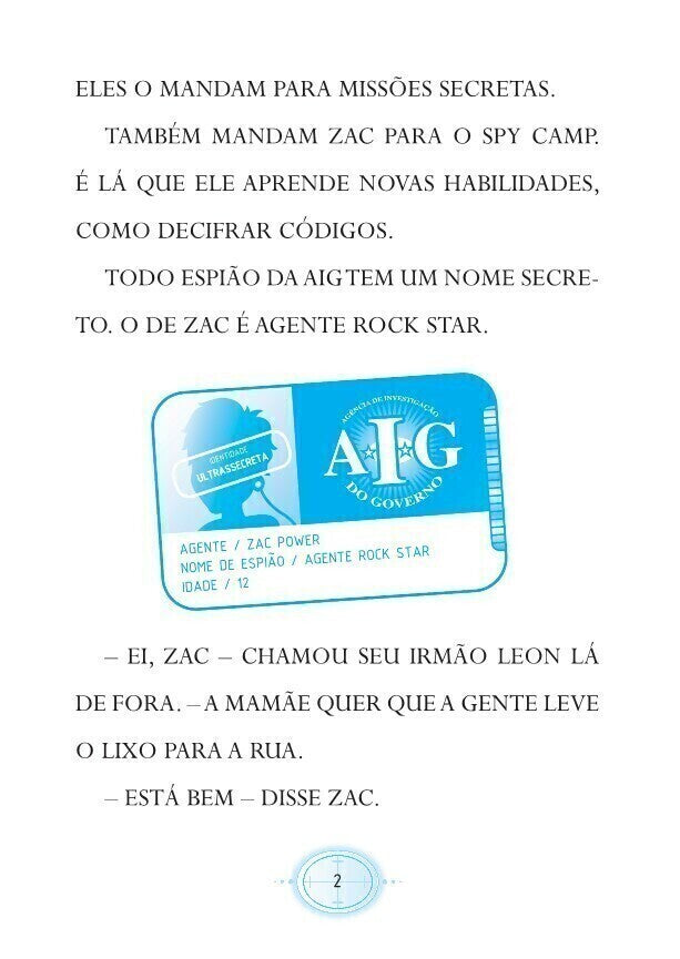 Zac Power Spy Camp - Zac a Jato